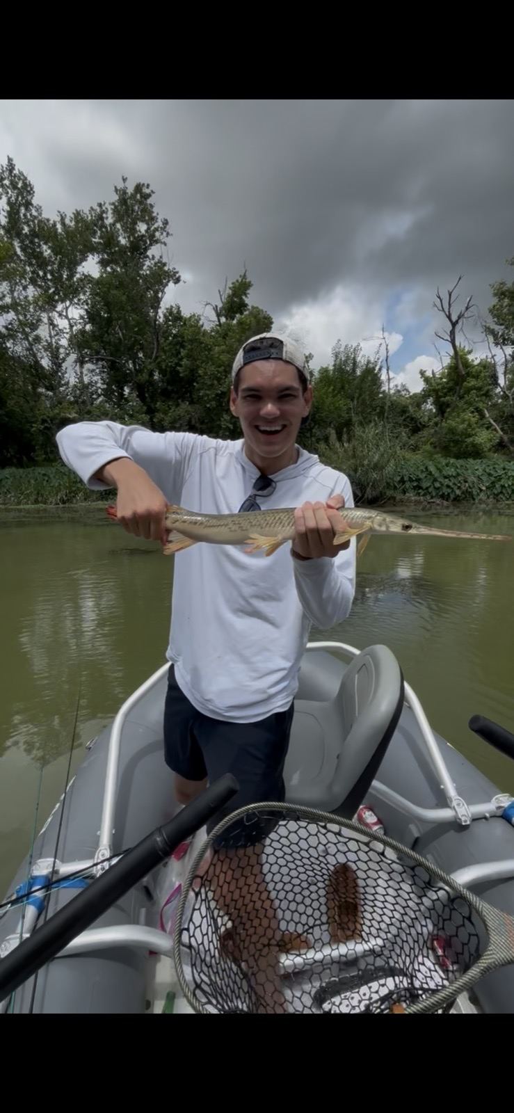 Client with a Texas Hill Country catch